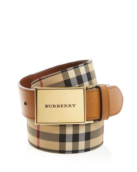 burberry horseferry check black belt|burberry belt for women.